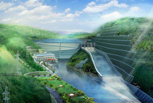甘谷老挝南塔河1号水电站项目